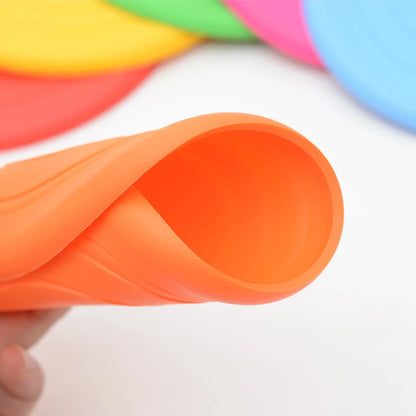 Funny Silicone Flying Saucer Dog Toy for Interactive Play - Smarsty