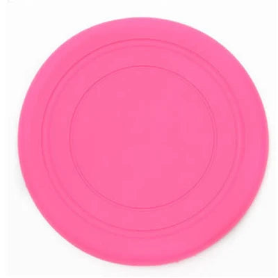 Funny Silicone Flying Saucer Dog Toy for Interactive Play - Smarsty