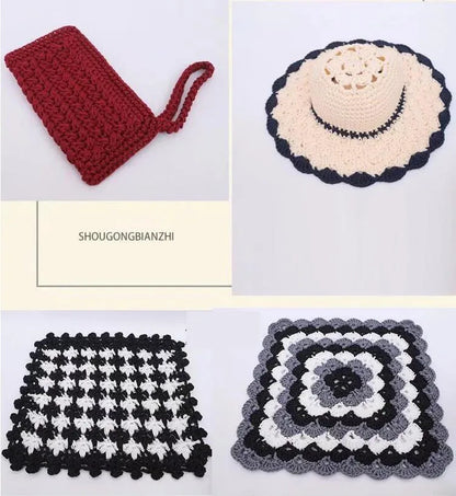 Lightweight Polyester Crochet Yarn for Summer Hats - Smarsty