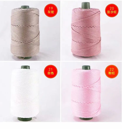 Lightweight Polyester Crochet Yarn for Summer Hats - Smarsty