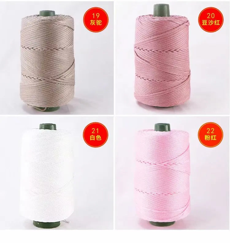 Lightweight Polyester Crochet Yarn for Summer Hats - Smarsty