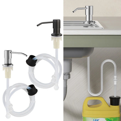 Stainless Steel Soap Dispenser Extension Kit for Kitchen - Smarsty