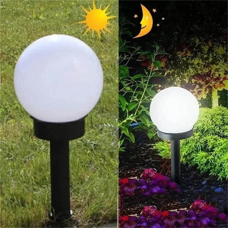 Solar Powered Waterproof LED Bulb Garden Lights - Smarsty