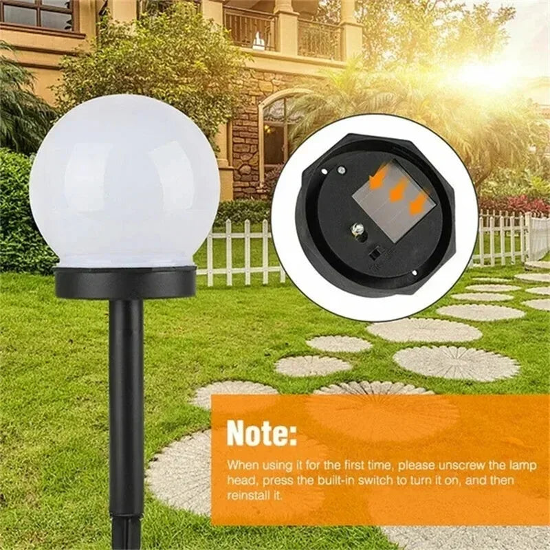 Solar Powered Waterproof LED Bulb Garden Lights - Smarsty