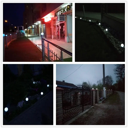 Solar Powered Waterproof LED Bulb Garden Lights - Smarsty