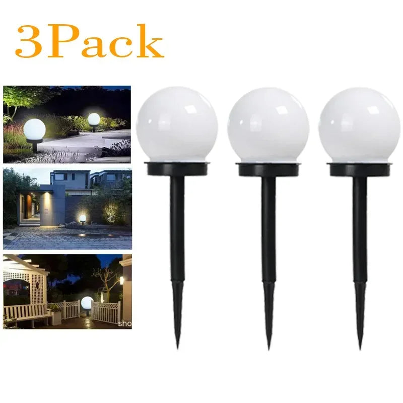 Solar Powered Waterproof LED Bulb Garden Lights - Smarsty