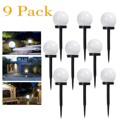 Solar Powered Waterproof LED Bulb Garden Lights - Smarsty