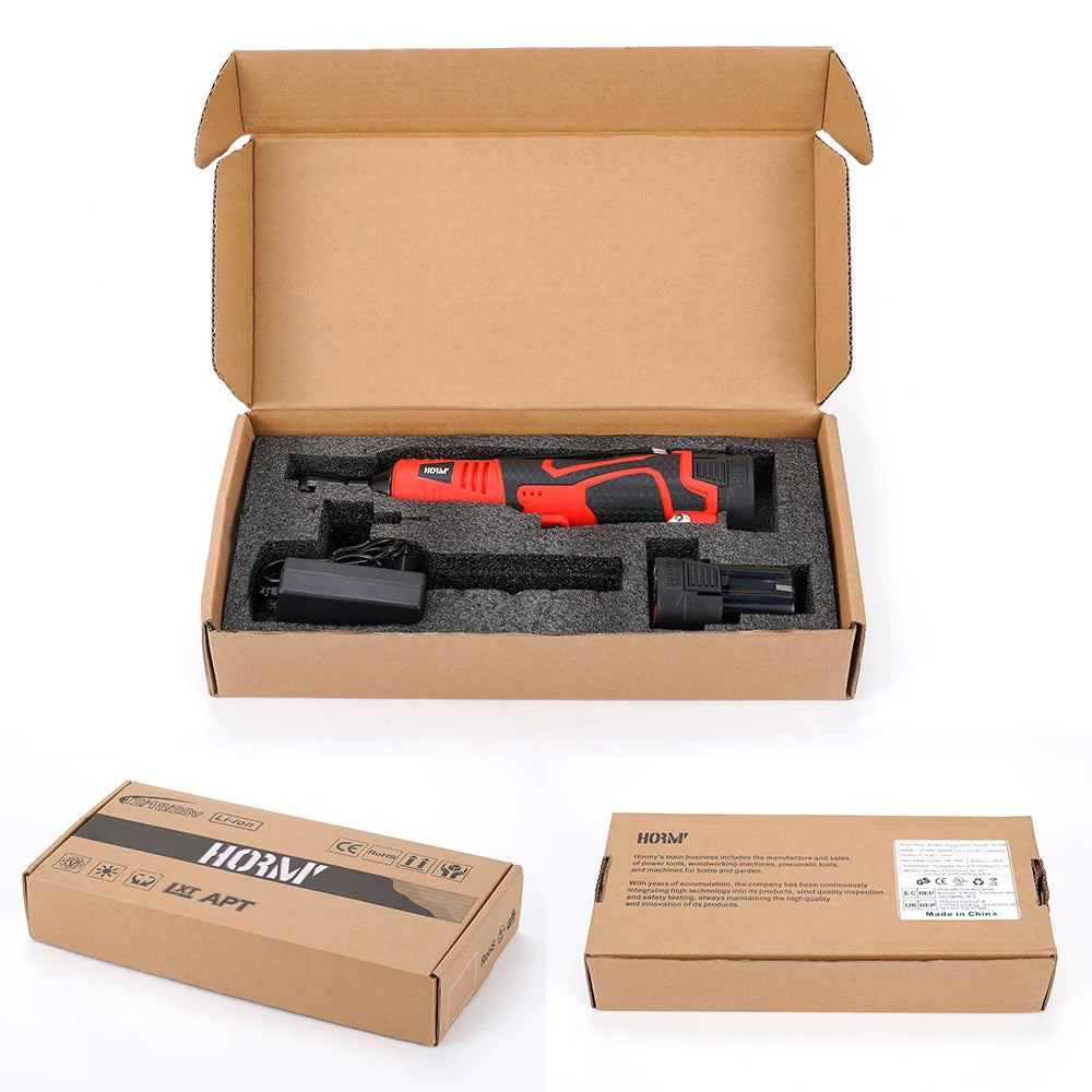 Cordless Electric Ratchet Wrench with 65N.m Torque - Smarsty