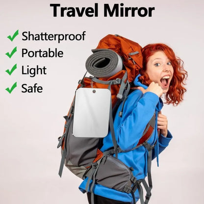 Acrylic Anti Fog Shower Mirror for Shaving and Makeup - Smarsty