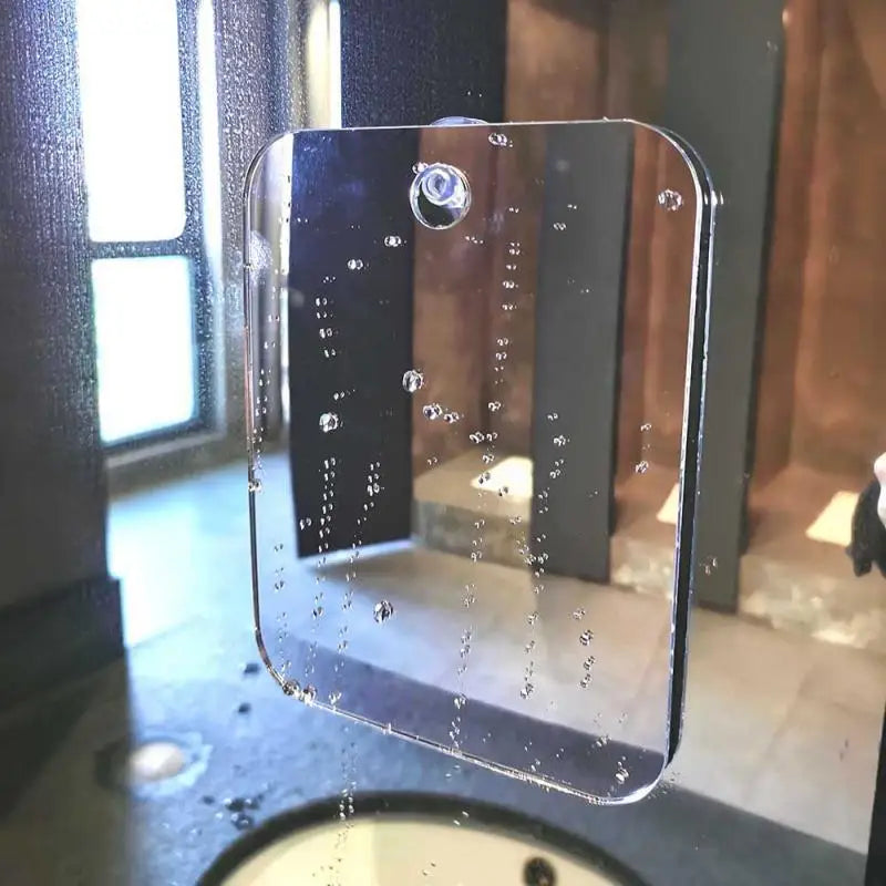 Acrylic Anti Fog Shower Mirror for Shaving and Makeup - Smarsty