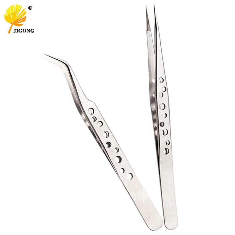 Precision Anti-Static Tweezers for Electronics Repair - Smarsty