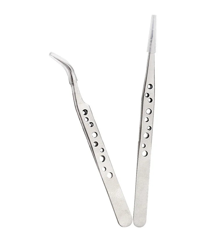 Precision Anti-Static Tweezers for Electronics Repair - Smarsty