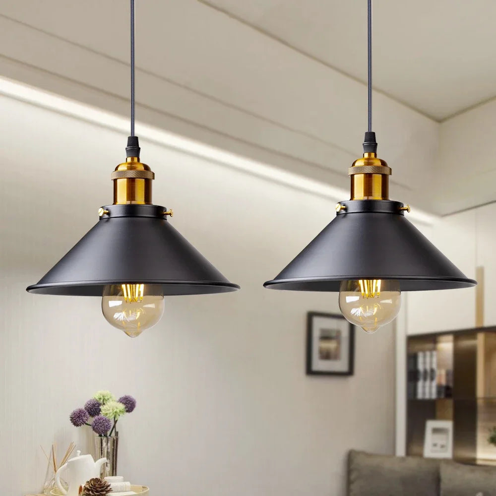 Vintage LED Iron Pendant Light for Stylish Home Decor - Smarsty