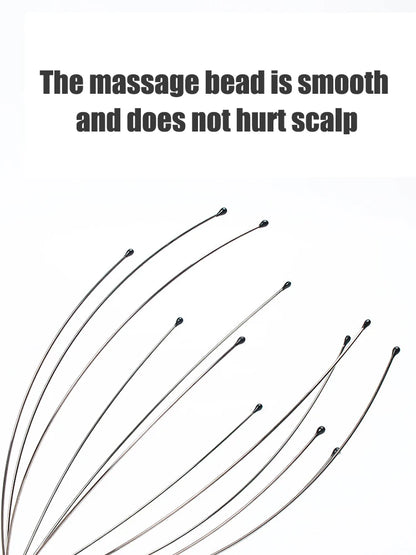 Head Massager Octopus Tool for Relaxation and Scalp Health - Smarsty