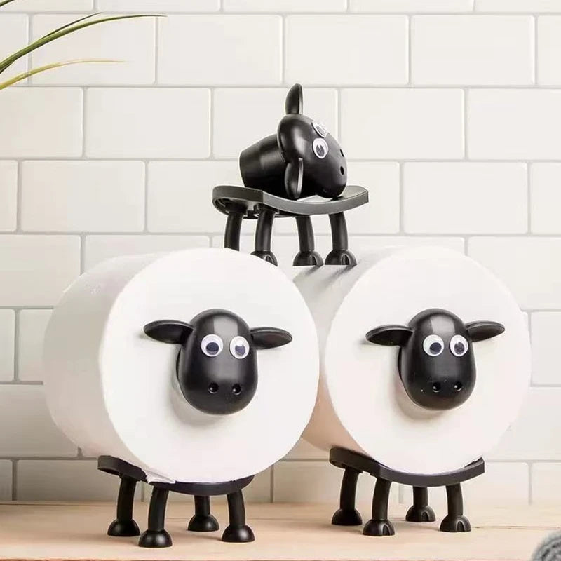 Funny Sheep Toilet Roll Holder for Unique Bathroom Decor - Smarsty