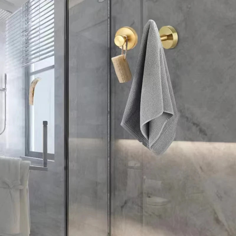 Suction Cup Hooks Waterproof Stainless Steel Bathroom Holders - Smarsty
