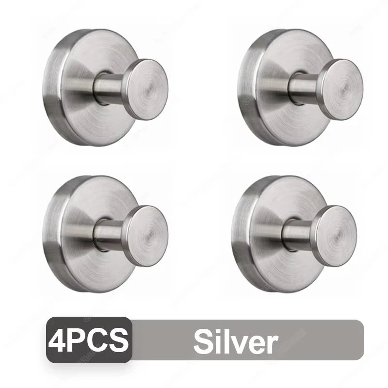 Suction Cup Hooks Waterproof Stainless Steel Bathroom Holders - Smarsty