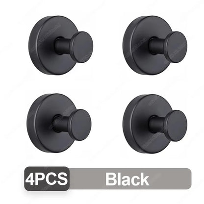 Suction Cup Hooks Waterproof Stainless Steel Bathroom Holders - Smarsty