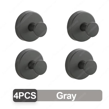 Suction Cup Hooks Waterproof Stainless Steel Bathroom Holders - Smarsty