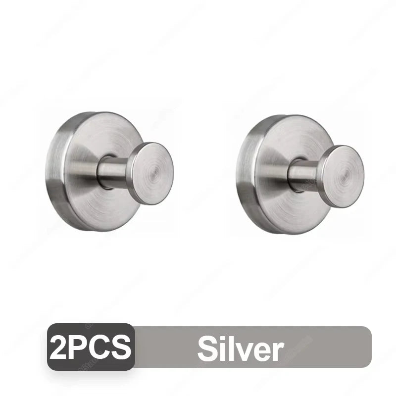 Suction Cup Hooks Waterproof Stainless Steel Bathroom Holders - Smarsty