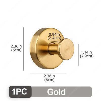 Suction Cup Hooks Waterproof Stainless Steel Bathroom Holders - Smarsty