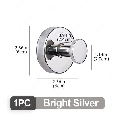 Suction Cup Hooks Waterproof Stainless Steel Bathroom Holders - Smarsty