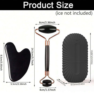 Ice Face Roller Set for Lifting and Contouring - Smarsty