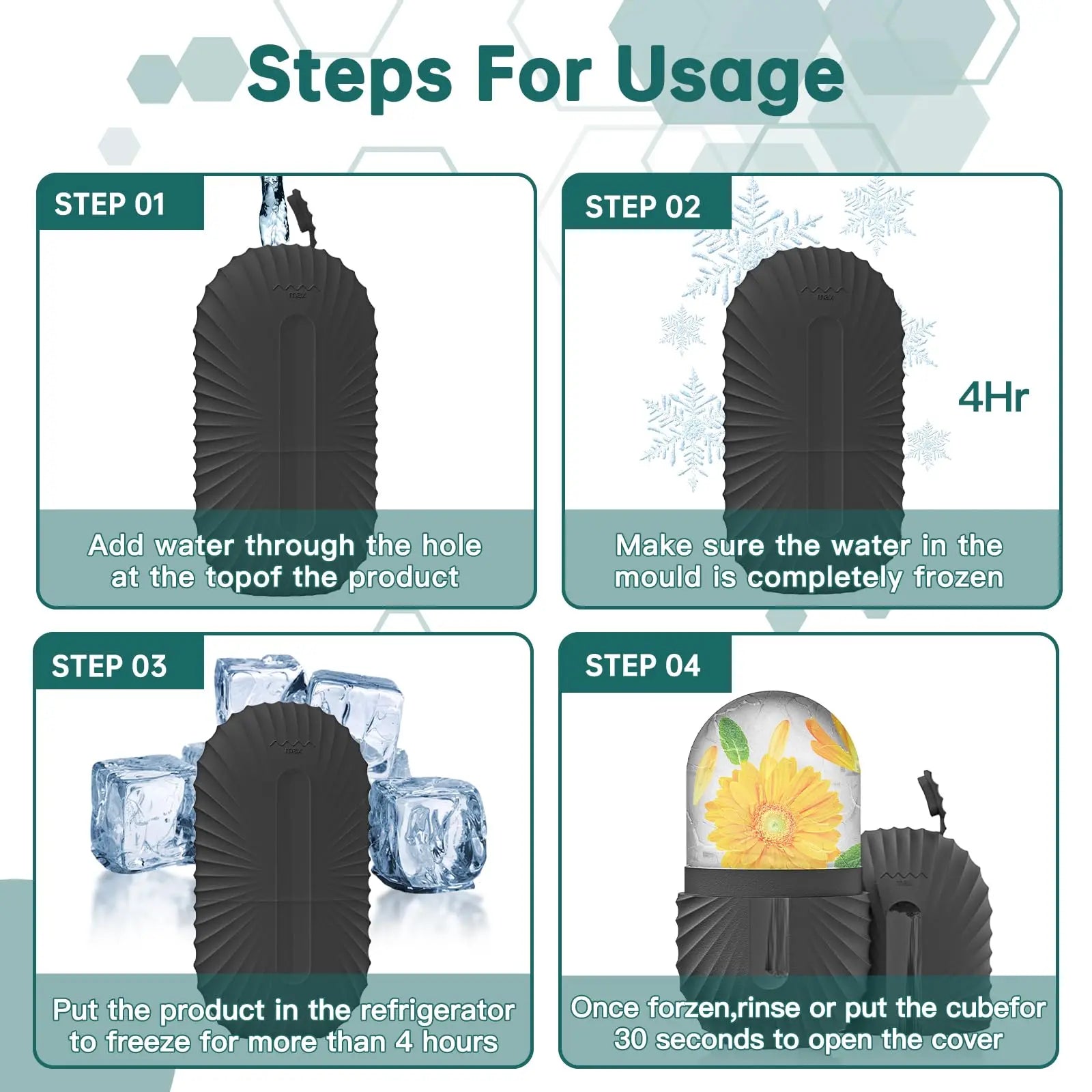 Ice Face Roller Set for Lifting and Contouring - Smarsty