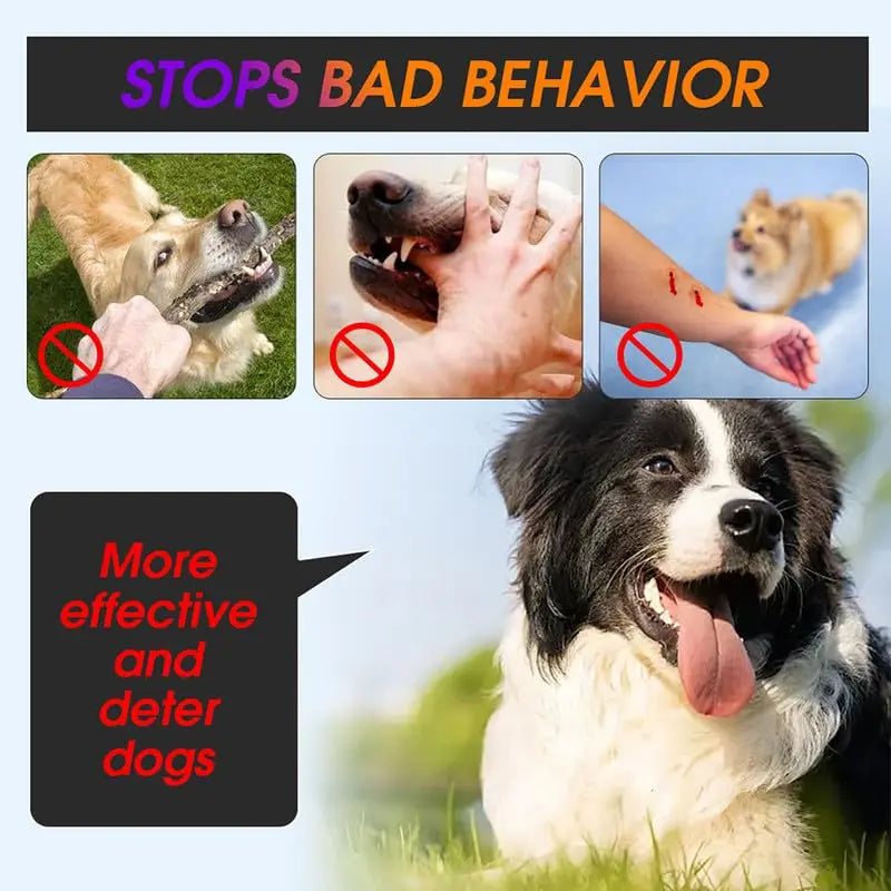 Portable Ultrasonic Dog Repeller for Effective Training - Smarsty