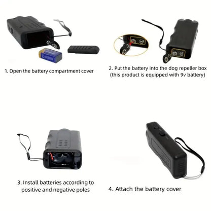 Portable Ultrasonic Dog Repeller for Effective Training - Smarsty