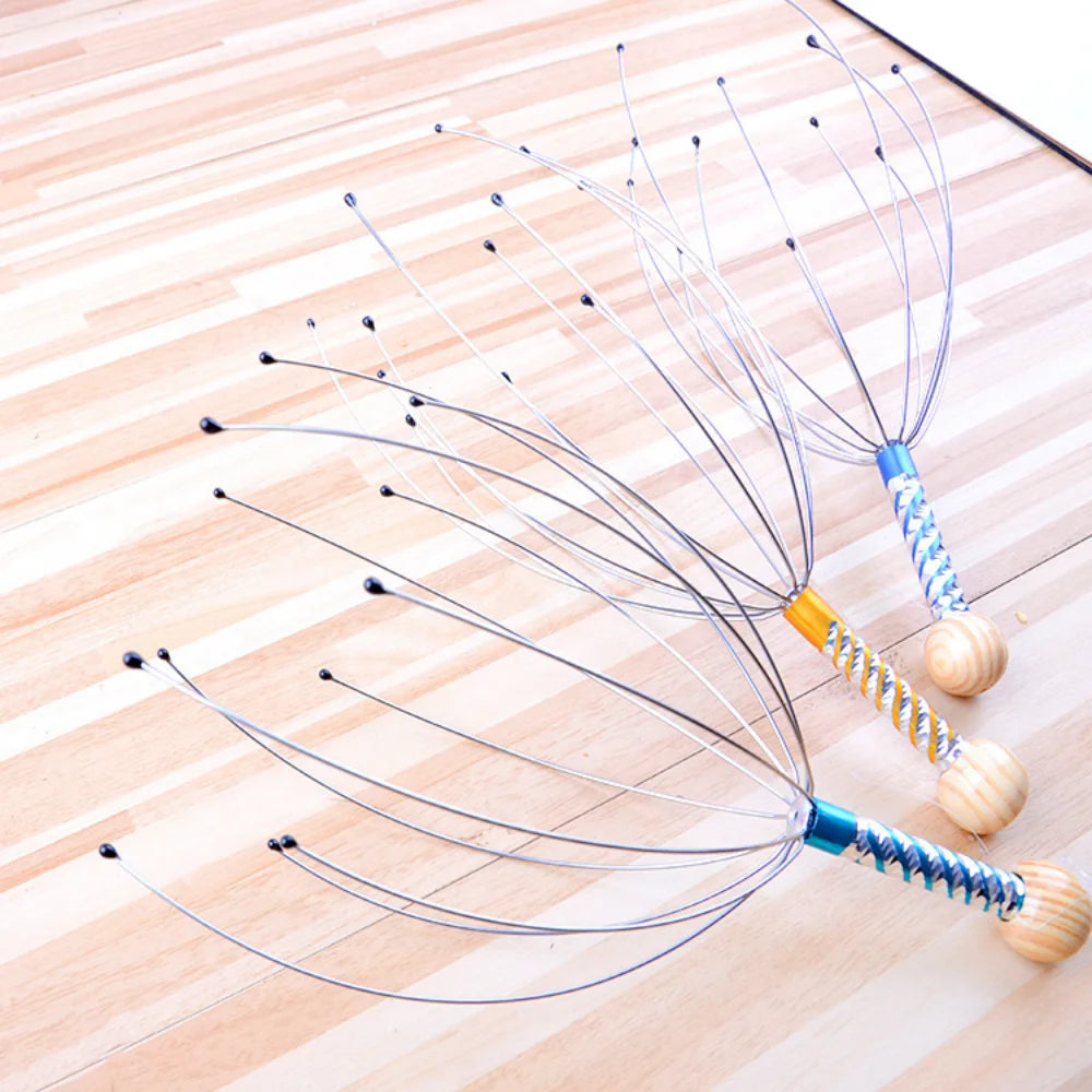 Octopus Head Massager for Scalp Relaxation Relief - Smarsty