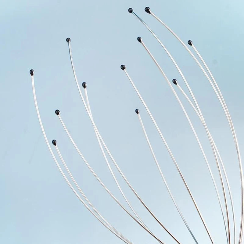 Stainless Steel Octopus Head Massager for Relaxation - Smarsty