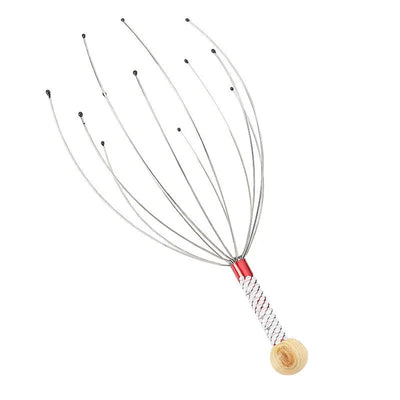 Stainless Steel Octopus Head Massager for Relaxation - Smarsty