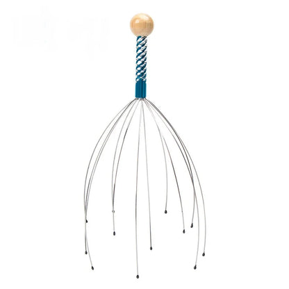 Stainless Steel Octopus Head Massager for Relaxation - Smarsty