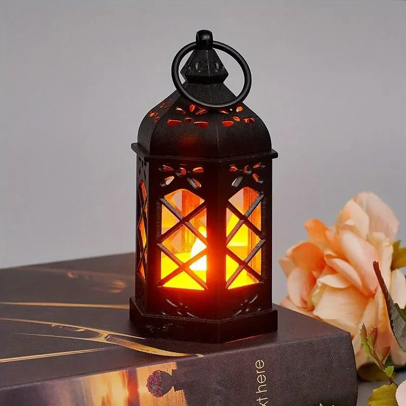 Retro Hexagonal LED Desk Lamp for Unique Home Decor - Smarsty