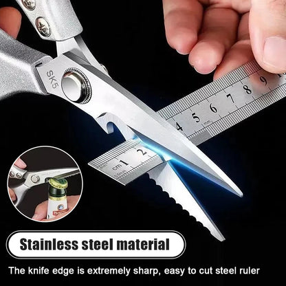 Stainless Steel Multi-Function Kitchen Scissors for Easy Food Prep - Smarsty