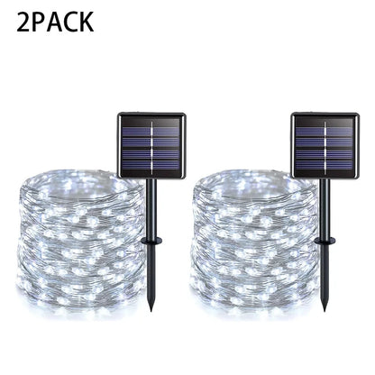 Solar LED Outdoor String Lights for Wedding Decor - Smarsty