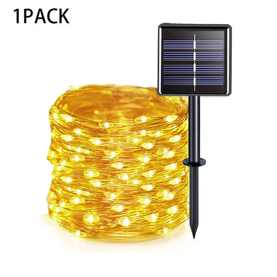 Solar LED Outdoor String Lights for Wedding Decor - Smarsty