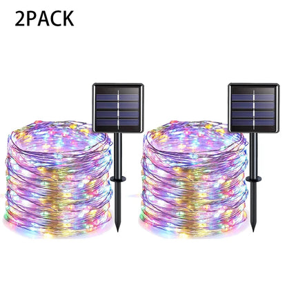 Solar LED Outdoor String Lights for Wedding Decor - Smarsty