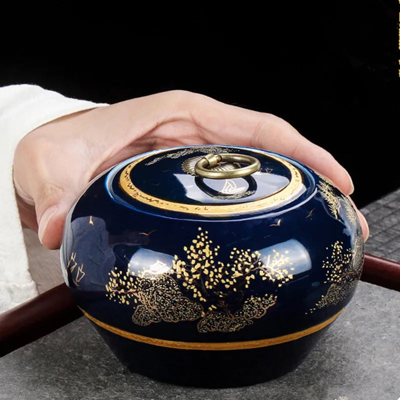 Ceramic Pet Ashes Urn for Keepsake Memory - Smarsty