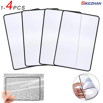 A5 Large Sheet Magnifier for Easy Reading - Smarsty