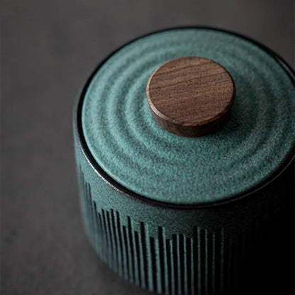 Ceramic Green Keepsake Urn for Small Pets - Smarsty