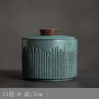 Ceramic Green Keepsake Urn for Small Pets - Smarsty