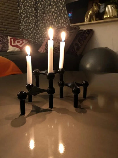 Metal Molecular Structure Candle Holder for Modern Home Decor - Smarsty