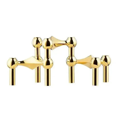Metal Molecular Structure Candle Holder for Modern Home Decor - Smarsty