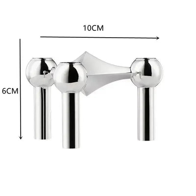 Metal Molecular Structure Candle Holder for Modern Home Decor - Smarsty