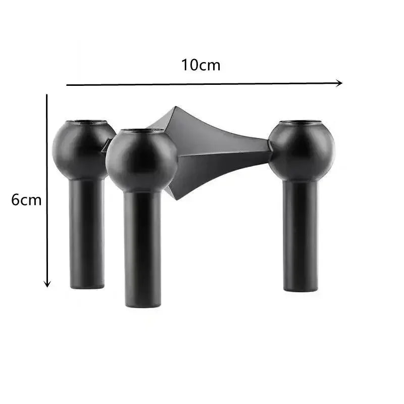 Metal Molecular Structure Candle Holder for Modern Home Decor - Smarsty