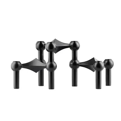 Metal Molecular Structure Candle Holder for Modern Home Decor - Smarsty