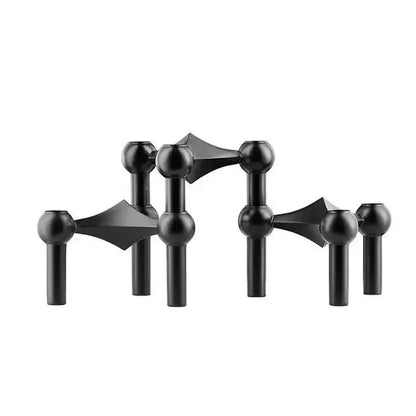 Metal Molecular Structure Candle Holder for Modern Home Decor - Smarsty