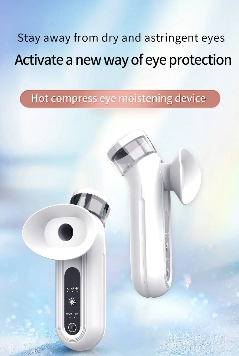 Heated Nano Mist Eye Sprayer for Hydrated Skin - Smarsty
